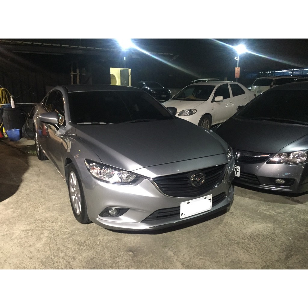 【FB搜尋桃園阿承】馬自達 超人氣MAZDA6 2015年 2.0 銀色 二手車 中古車