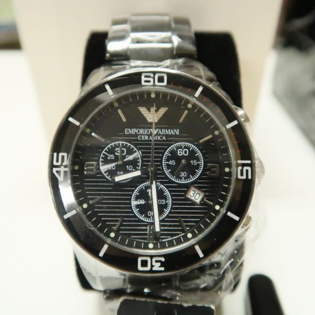 [缺錢拋售]全新正品Armani亞曼尼  AR1421 陶瓷腕錶