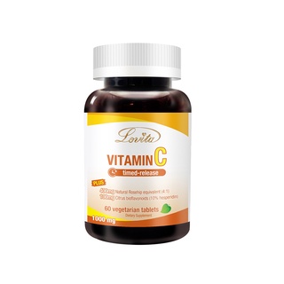 838global 美國 愛維他 長效緩釋型維他命C素食錠1000mg 60錠/瓶 Lovita