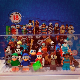 7-11 LEGO+Disney minifigures series2 整套贈壓克力收藏盒
