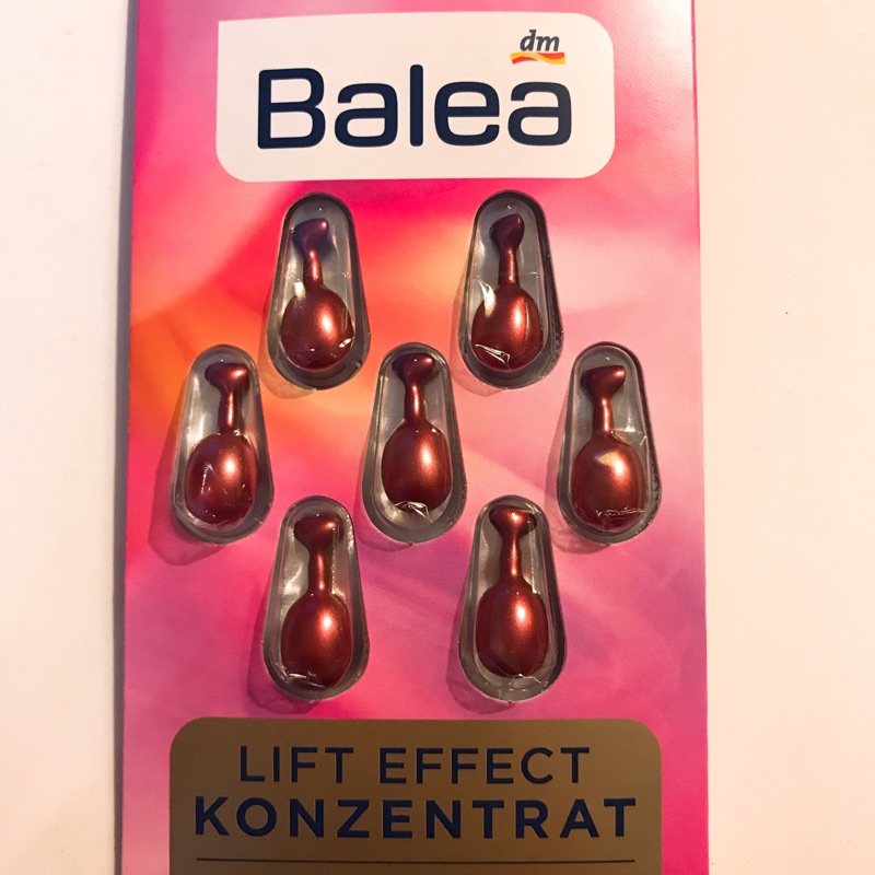 Balea Konzentrat 時空膠囊(紅）維他命抗衰老活力精華 7入