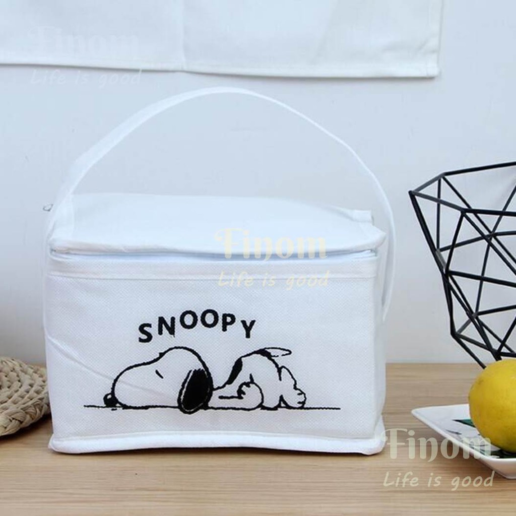 【限量】Snoopy史努比手提保溫便當袋/飯盒包