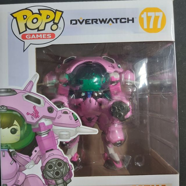 FUNKO POP Overwatch 鬥陣特攻 D.VA with MEKA blizzard 手辦