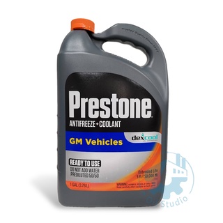【美機油】Prestone DEX-COOL 50% 極限競技型 長效型 水箱精 橘色 3.78公升 AF850