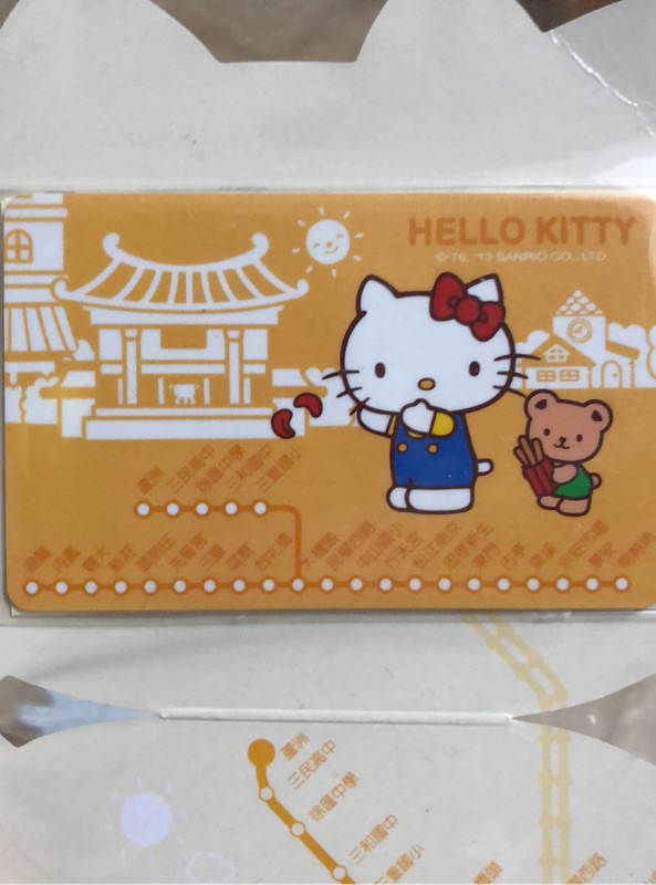 Hello kitty 悠遊卡 全新現貨