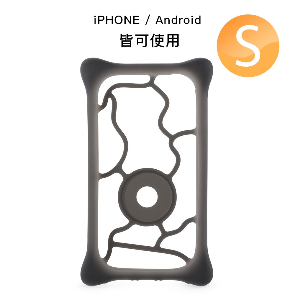【Bone】Bubble Tie泡泡綁-S(黑) 安卓/蘋果/通用/4.0吋-5.2吋/手機殼/角落/防護/多色.