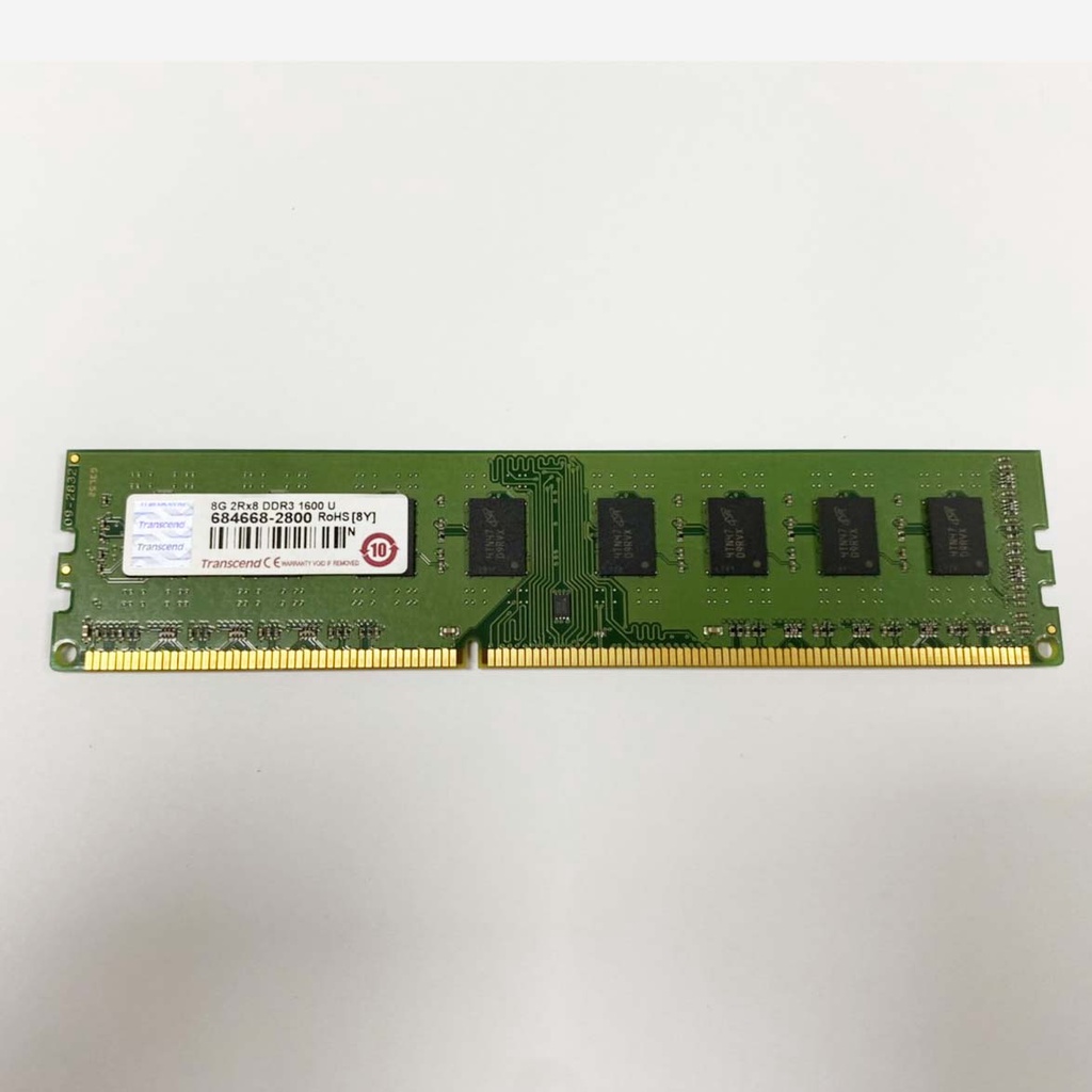 二手記憶體 RAM  創見 DDR3 1600 8G  雙面 桌上型  原廠終生保固 單片價