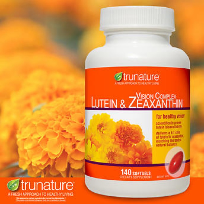 trunature Vision Complex Lutein &amp; Zeaxanthin, 140 Softgels