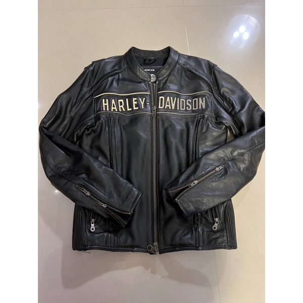 （二手商品）Harley Davidson 哈雷 皮衣 車衣  M號