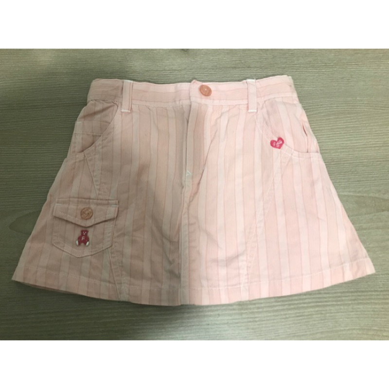 麗嬰房粉紅短裙 2T