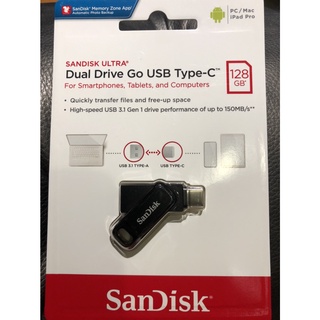 SanDisk Ultra Go USB & USB Type-C 雙用隨身碟