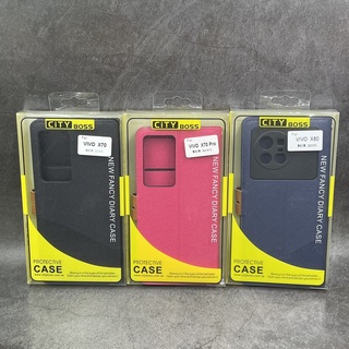 City boss VIVO X70 X80 Pro 手機保護套 側掀皮套 保護套 斜立支架保護殼 手機殼