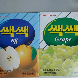 韓國LOTTE水梨汁/葡萄汁