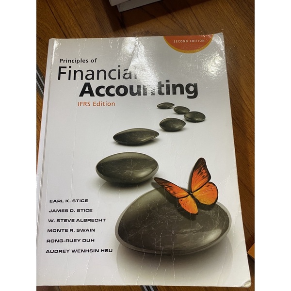 Financial Accounting with IFRS 2th edition 大學會計學課本