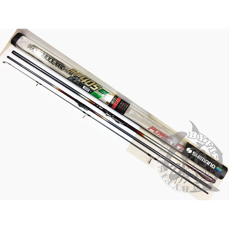 百有釣具 Shimano 日本製造生產fineceramics 並繼遠投竿pf 405ex 超值錘負荷 30號 蝦皮購物