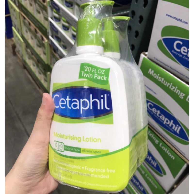 &gt;&gt;好市多代購&lt;&lt;舒特膚 溫和臉部身體滋潤乳液 591毫升 X 2入 Cetaphil Gentle Skin Loti