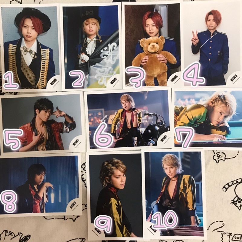 News 手越祐也加藤成亮增田貴久小山慶一郎官方限定照shop照neverland Emm 蝦皮購物