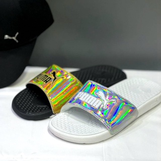 琳~ PUMA 輕量拖鞋 快速出貨 運動拖鞋 白銀38672201 黑金38672202 臺灣公司貨 現貨 原價880