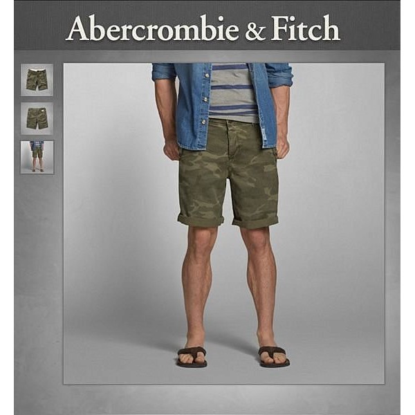 JJ美國購Abercrombie & Fitch A&F Classic Fit Shorts 男迷彩短褲現貨32 | 蝦皮購物