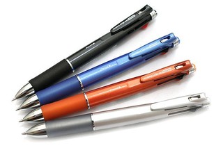 ZEBRA斑馬 五合一多功能原子筆 (四色原子筆0.7+自動鉛筆0.5)B4SA2