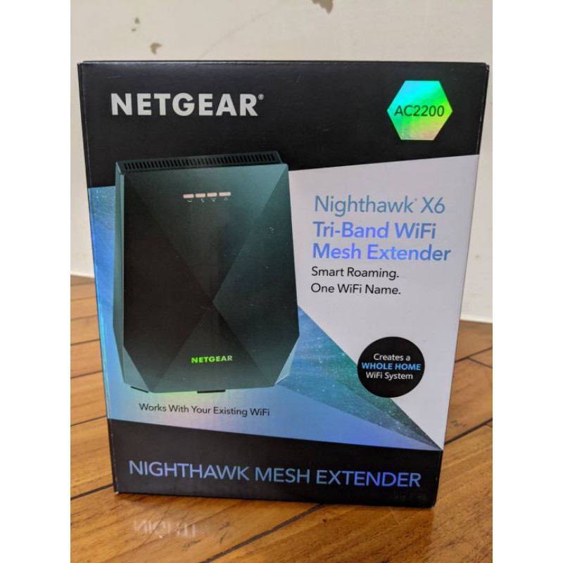 ［二手］Netgear 夜鷹 X6 Nighthawk EX7700 AC2200 三頻 Mesh WiFi 延伸器
