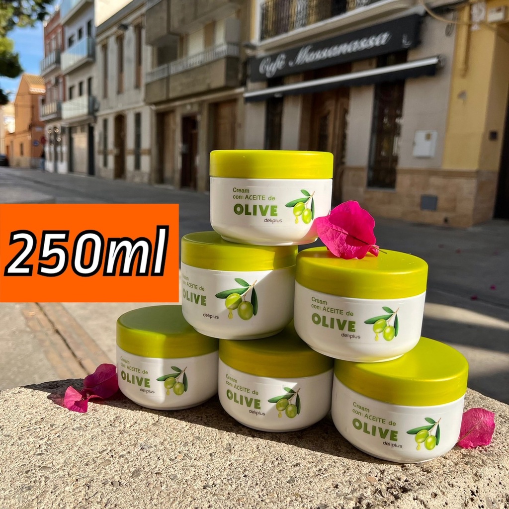 在台現貨- 西班牙 🇪🇸Deliplus OLIVA 橄欖滋養保濕身體乳 250 ml 加大版