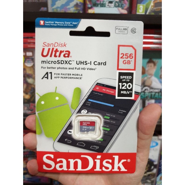【全新現貨】SanDisk Ultra A1 SD記憶卡 SD 128GB/256GB 記憶卡