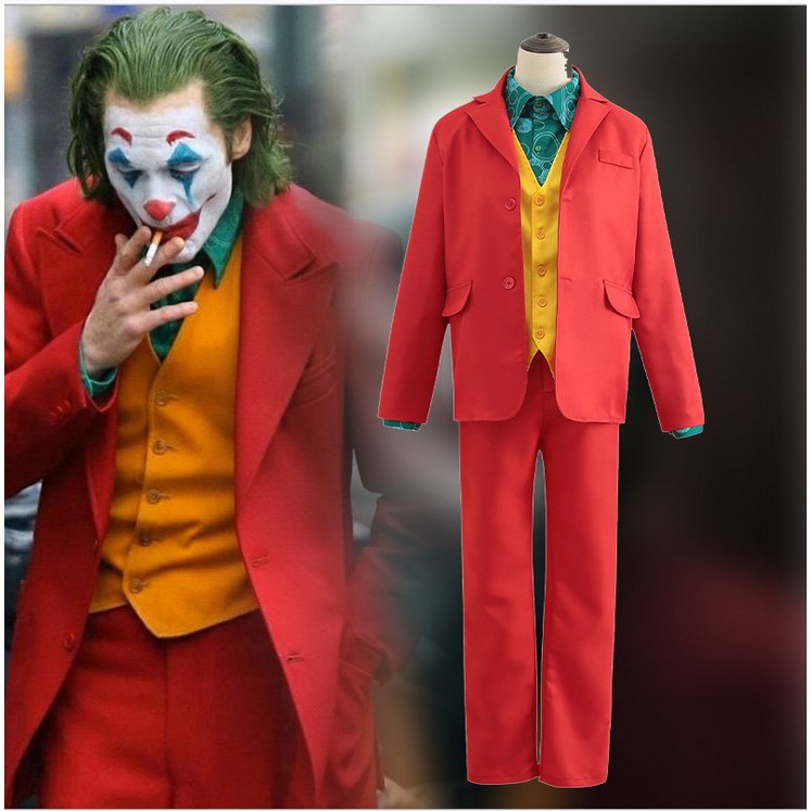在台現貨!萬聖節電影JOKER小丑服瓦昆菲尼克斯 COS 服裝 萬聖節服裝 假髮