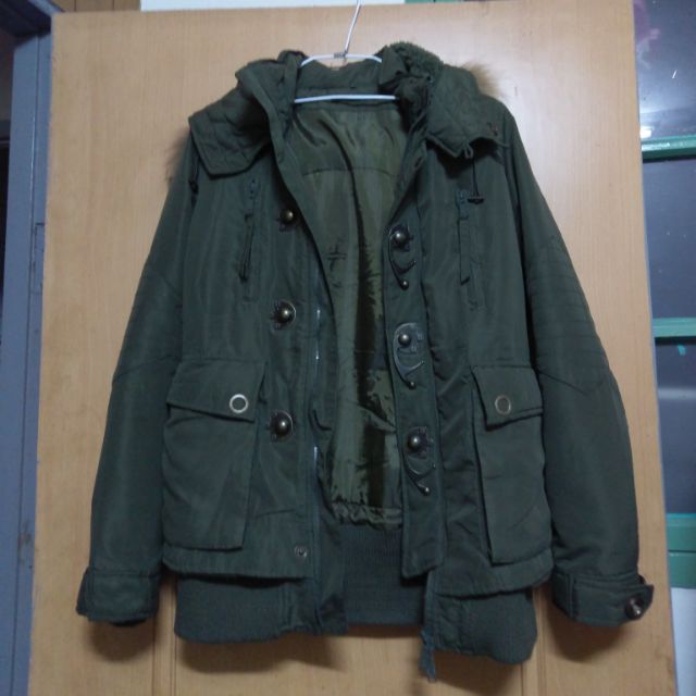 SLY n3b 軍綠色大衣