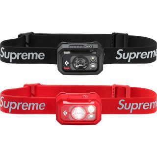 【逢甲 FUZZY】Supreme 20FW Black Diamond Storm 400 Headlamp 紅 黑