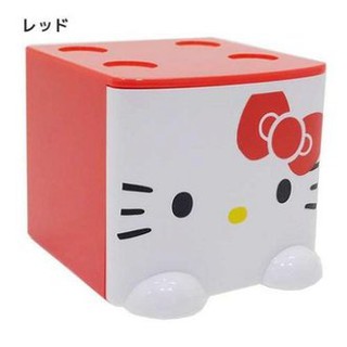 凱蒂貓 HELLO KITTY 積木式迷你收納盒(紅)
