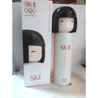 《現貨》SKII 青春露 2020年東京奧運 Tokyo girl春日娃娃限量版230ml(黑色)【全新75折轉賣】