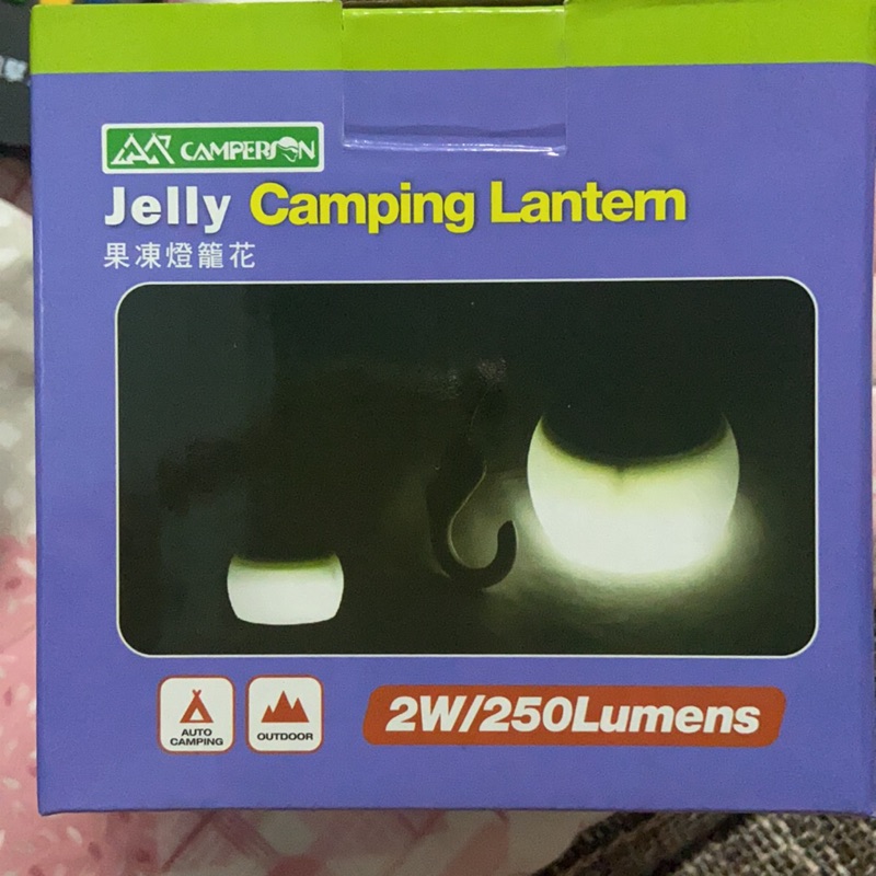 Camperson 果凍燈籠花 CS10180/CS10181 裝飾燈 插電式 led 電池 露營