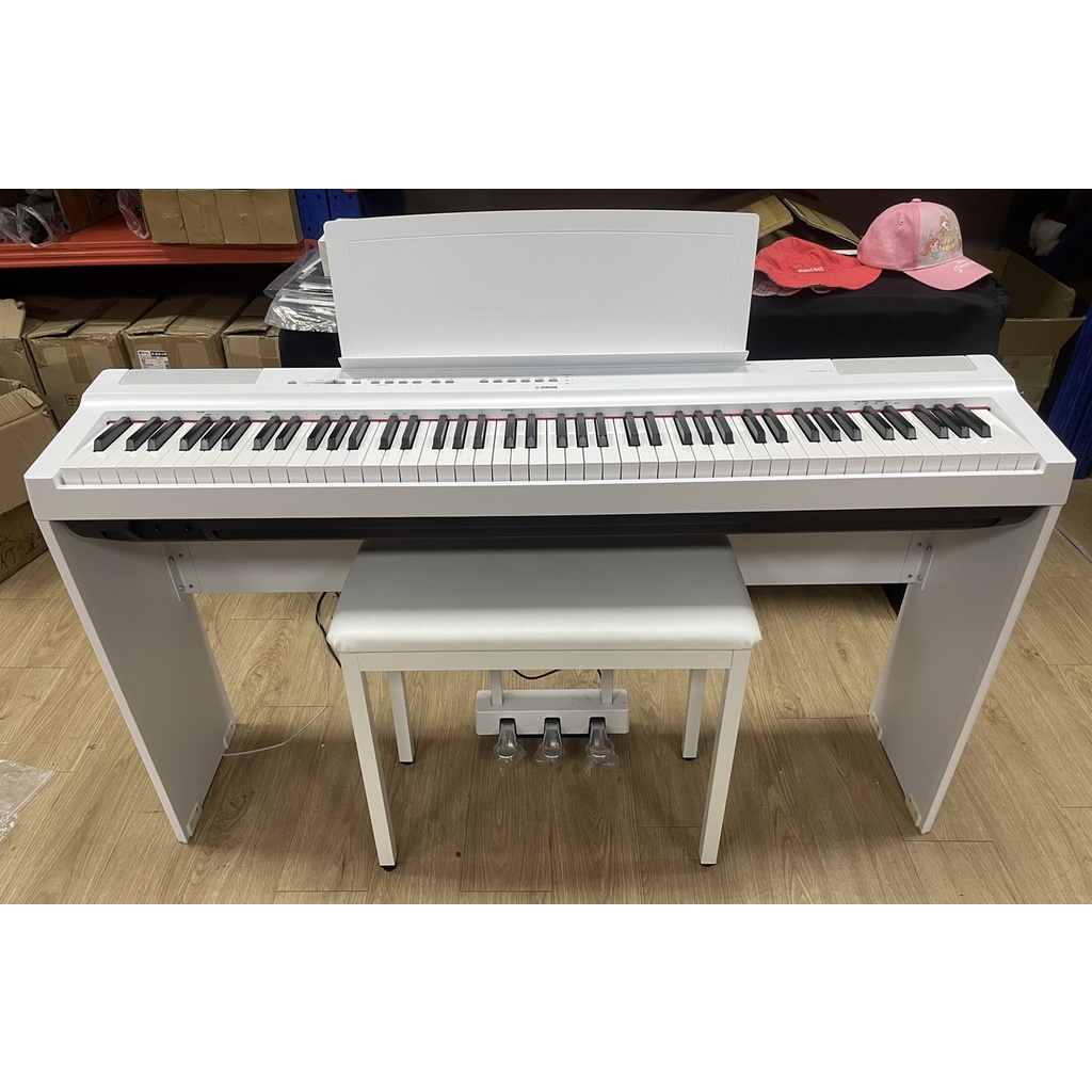 二手電鋼琴 YAMAHA P-125 電鋼琴 88鍵 電鋼琴 數位鋼琴 （保固一年）