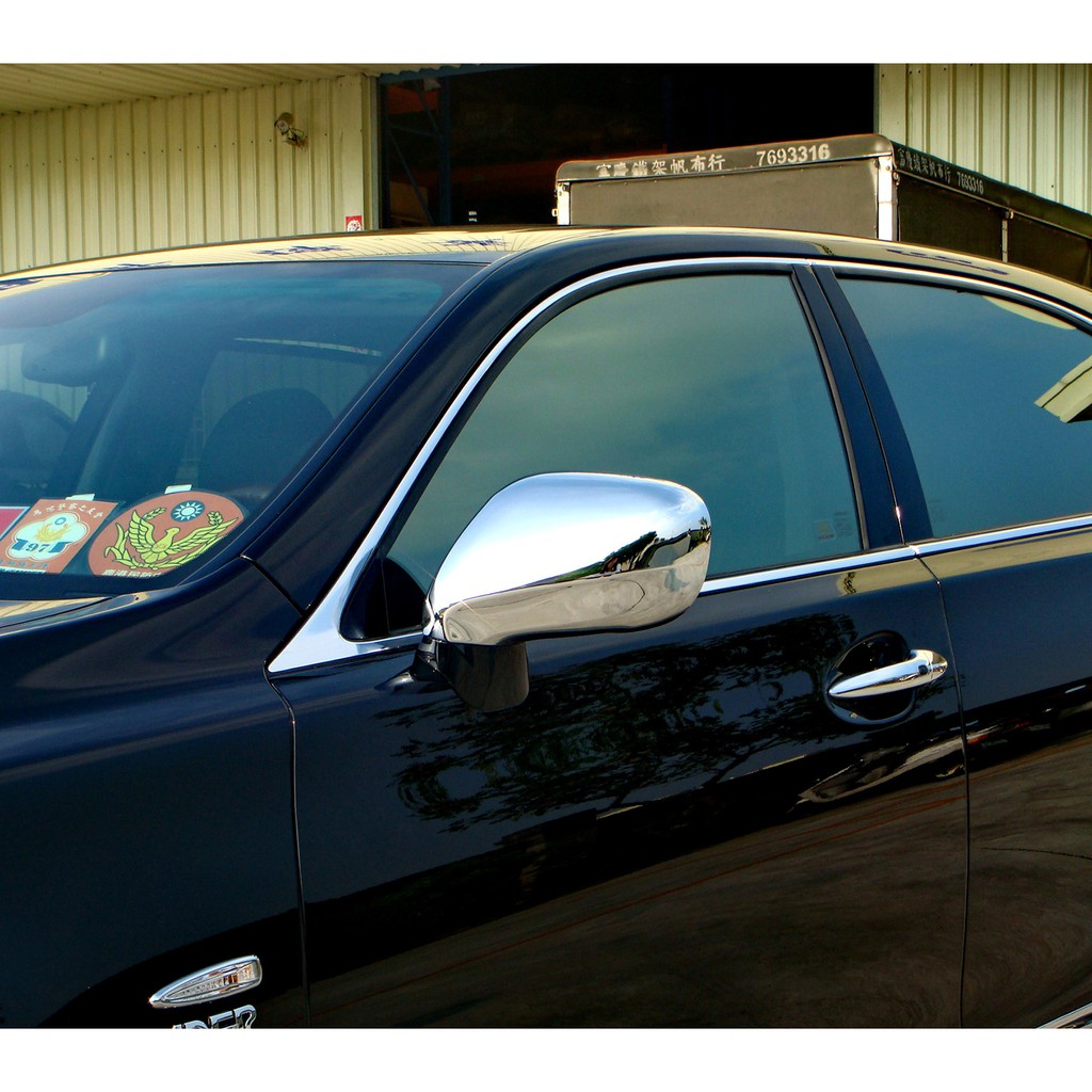 圓夢工廠 Lexus LS460 LS600hl 2006~2009 鍍鉻銀 改裝 後視鏡蓋 後照鏡蓋 照後鏡蓋 飾貼