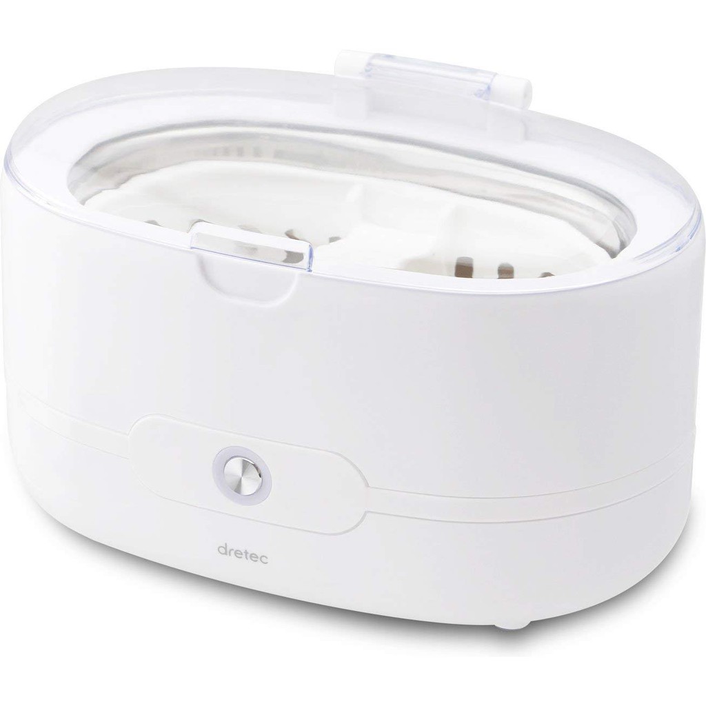 日本 DRETEC 超音波 洗浄機 洗眼鏡機 貴重金屬清潔 UC-500WT 白色