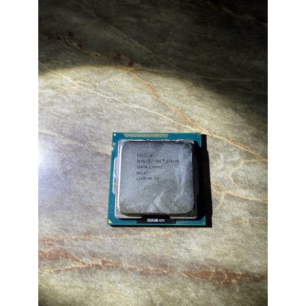 標案 商品2 不知好壞CPU I5 3470