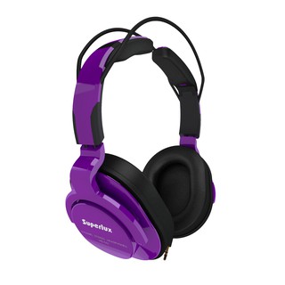 【贈收納袋+轉接頭】 Superlux HD661 監聽耳機 耳罩式耳機 封閉式專業監聽耳機 封閉式耳機 舒伯樂 紫