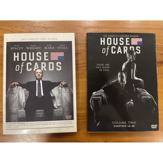 House of Cards 紙牌屋 第1季 第2季 /凱文·史派西／羅賓·懷特（正版二手DVD）歐美 電視劇 影集