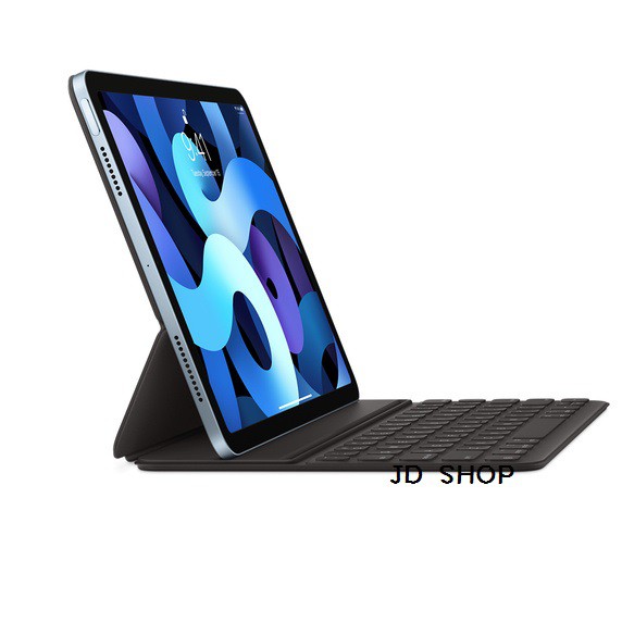 Apple鍵盤式聰穎雙面夾適用iPad Pro 11吋(第3代)/iPad Air (第4代)中文(注音)黑色 周董的店