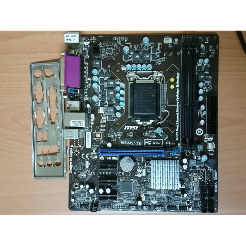 MSI 微星 H61M-P21(B3) 1155腳位