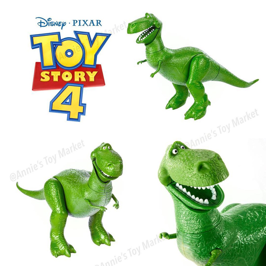 現貨 美國 玩具總動員4 抱抱龍 rex 7吋玩具