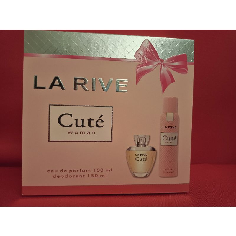 LA RIVE Cute禮盒 100ml淡香精/150ml香水噴霧