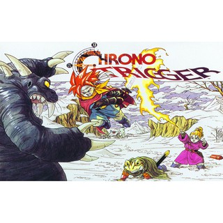 超時空之鑰 Chrono Trigger 珍稀畫報 鳥山明繪