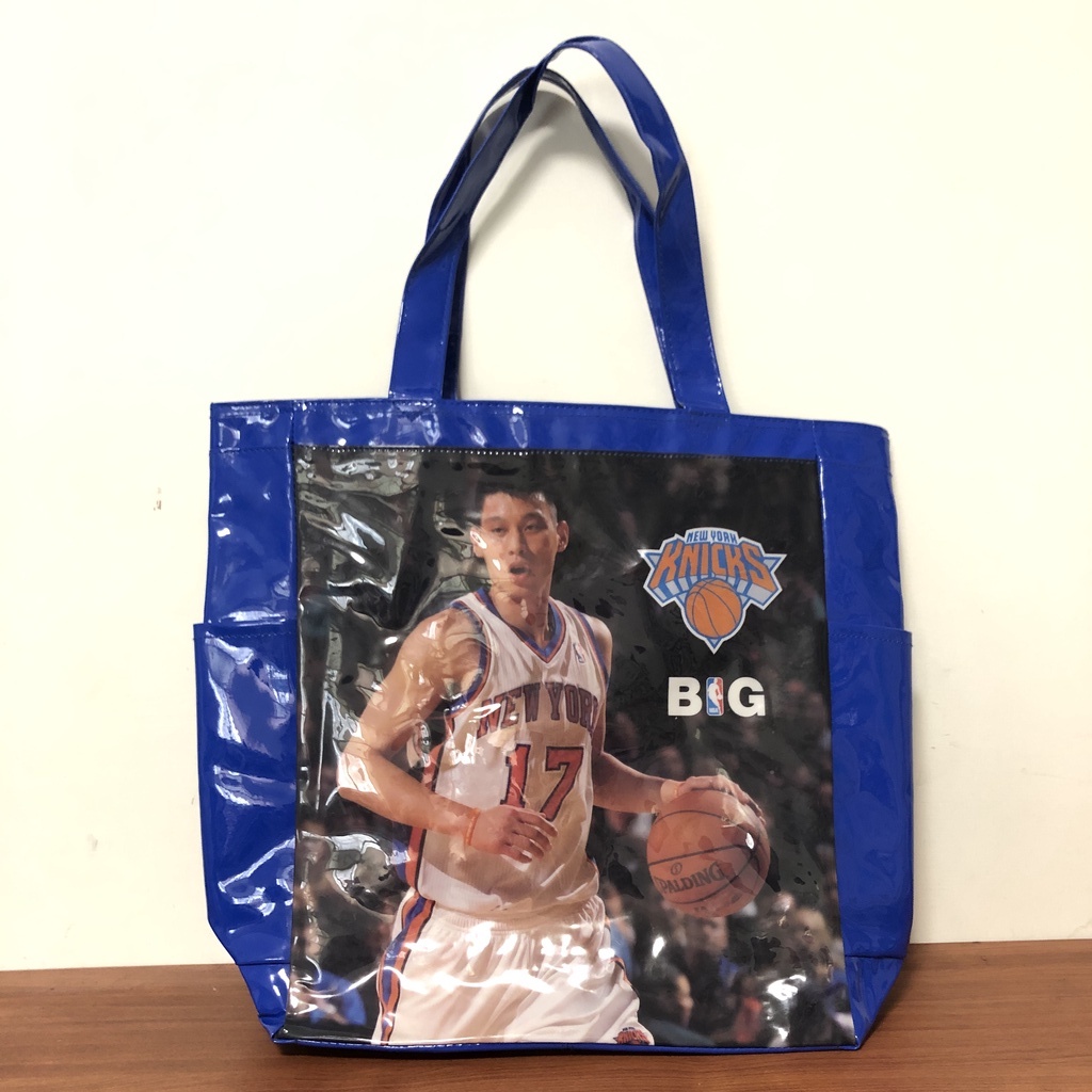 【全新・紀念品】籃球明星 林書豪 托特包 提袋 書袋 包 週邊