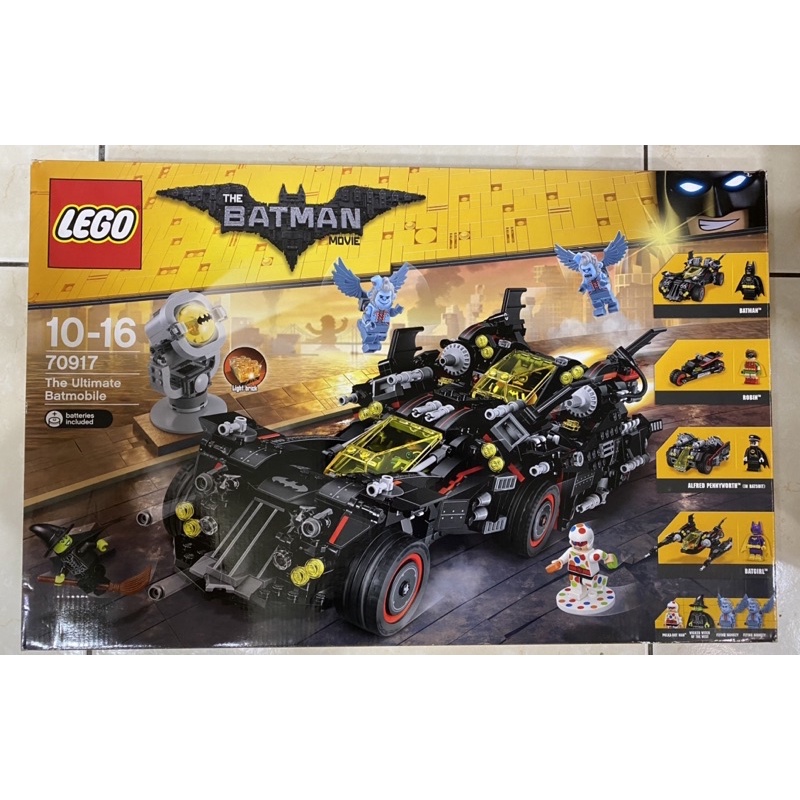 LEGO 70917 終極蝙蝠車 (二手)四合一蝙蝠車