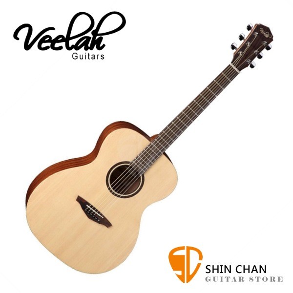 小新樂器 | Veelah吉他 V1-OM 桶身 面單板 附贈Veelah V1 專用 木吉他袋(全配件) 台灣公司貨
