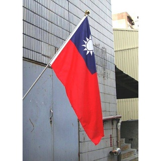 雙十國慶 室外壁掛專用三節伸縮鋁桿 附180度可調角度旗座 ► 國旗特區.