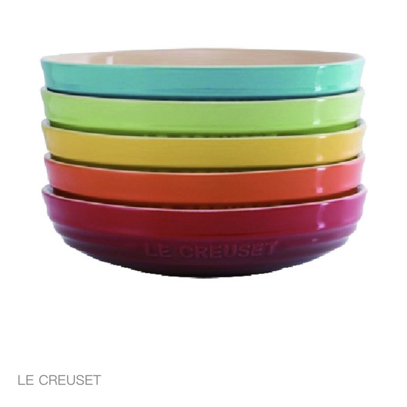 Le Creuset-深圓盤5入組 20公分