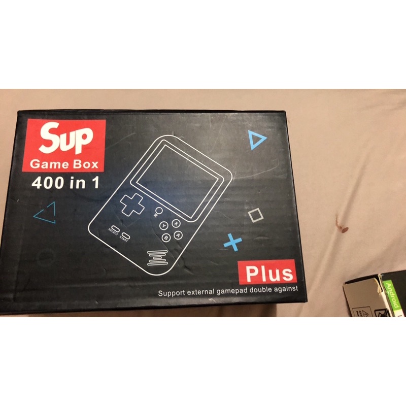 Sup game box 400 in 1 單人款遊戲機 藍色款